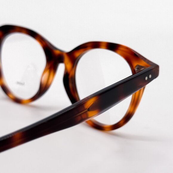 NEW CELINE CL41458 086 EYEGLASSES WOMEN HAVANA ROUND EYEWEAR CELINE - Picture 8 of 11